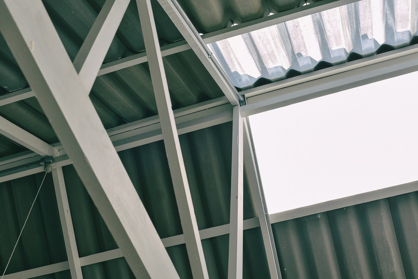 Shed skylight with sunlight built with high-quality steel built by Perth shed company.